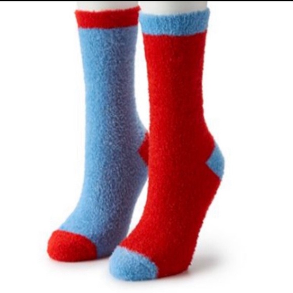 Crayola Kids Size 7-8.5 Cozy Fuzzy Soft Unisex Socks Bright Colorful 6 Pairs - Picture 2 of 8